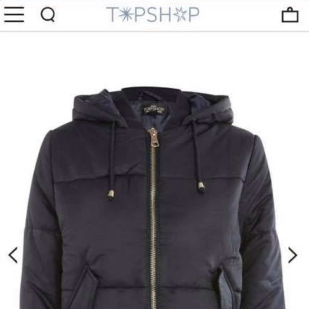Topshop crop jacket